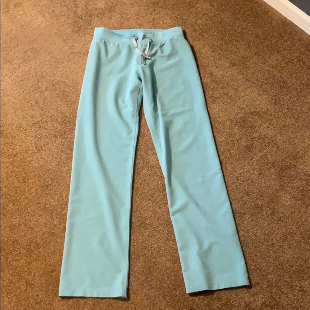 FIGs seaglass scrub pants